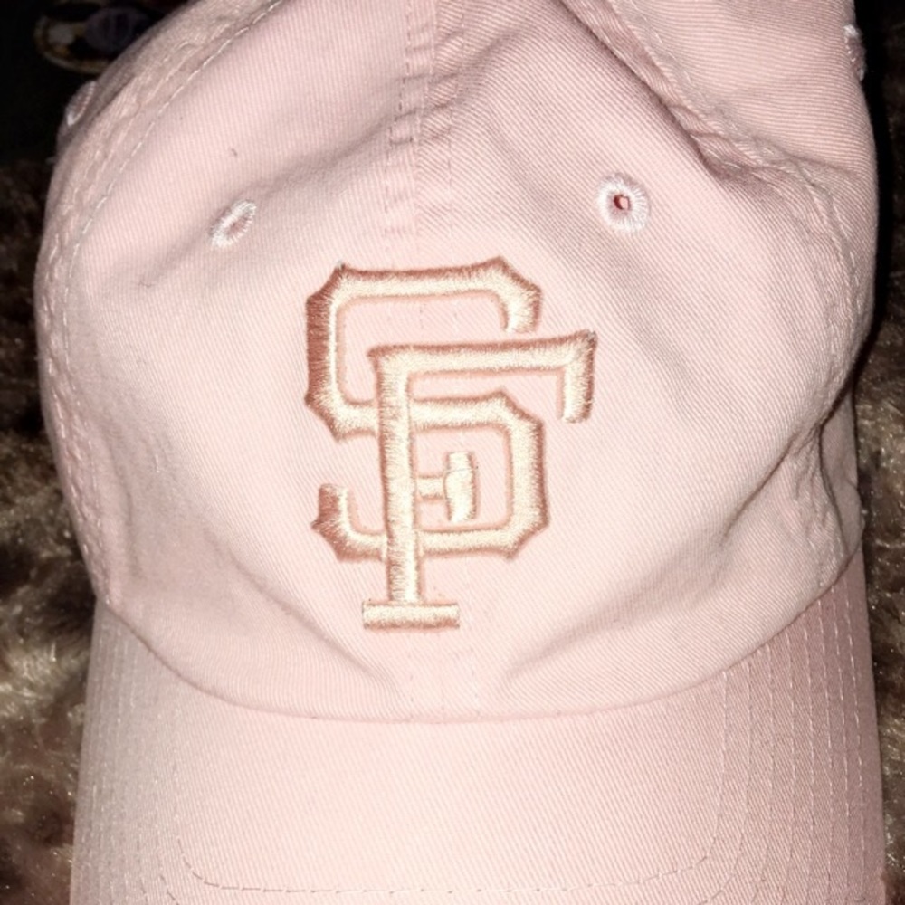 Pink SF Giants Hat SOLD ON DEPOP